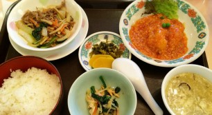 中華菜館 五福の日替わりランチ